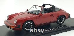 KK 1/18 Scale Diecast KKDC180841 1983 Porsche 911 SC Targa Dark Red