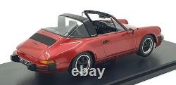 KK 1/18 Scale Diecast KKDC180841 1983 Porsche 911 SC Targa Dark Red
