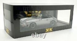 KK 1/18 Scale Diecast KKDC180842 1983 Porsche 911 SC Targa Silver
