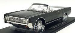KK 1/18 Scale Diecast KKDC181521 1963 Lincoln Continental Convertible Black