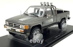 KK 1/18 Scale Diecast KKDC181563 Toyota Hilux Truck Dark Grey