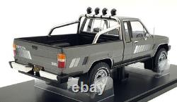 KK 1/18 Scale Diecast KKDC181563 Toyota Hilux Truck Dark Grey