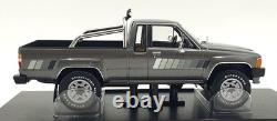 KK 1/18 Scale Diecast KKDC181563 Toyota Hilux Truck Dark Grey