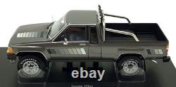 KK 1/18 Scale Diecast KKDC181563 Toyota Hilux Truck Dark Grey