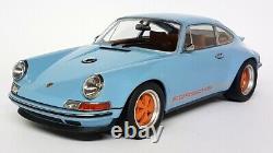 KK 1/18 Scale Porsche 911 Singer Coupe Light blue 964 930 Diecast Model Car