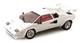 Kk Scale 1/12 Lamborghini Countach Lp 5000s Qv White 1985 (opening Doors/bonnet)