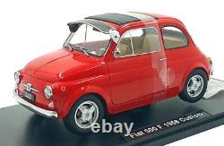 KK Scale 1/12 Scale Diecast KKDC120061 Fiat 500 F 1968 Custom Red