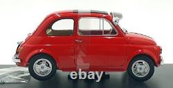 KK Scale 1/12 Scale Diecast KKDC120061 Fiat 500 F 1968 Custom Red