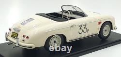 KK Scale 1/12 Scale KKDC120096 1955 Porsche 356 A Speedster #33 Cream White