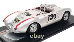 KK Scale 1/12 Scale KKDC120111 1957 Porsche 550 A Spyder #130 Silver