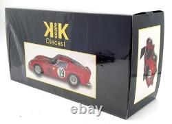 KK Scale 1/12 Scale KKDC120125 Ferrari 250 GTO #19 Le Mans 1962 Red