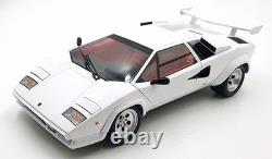 KK Scale 1/12 Scale KKDC120142 Lamborghini Countach LP 5000S QV 1985 White