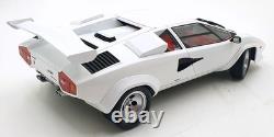 KK Scale 1/12 Scale KKDC120142 Lamborghini Countach LP 5000S QV 1985 White