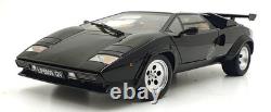 KK Scale 1/12 Scale KKDC120143 Lamborghini Countach LP 5000S QV 1985 Black