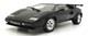 Kk Scale 1/12 Scale Kkdc120143 Lamborghini Countach Lp 5000s Qv 1985 Black