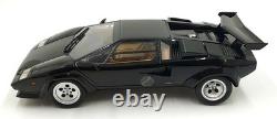 KK Scale 1/12 Scale KKDC120143 Lamborghini Countach LP 5000S QV 1985 Black