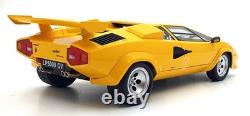 KK Scale 1/12 Scale KKDC120144 Lamborghini Countach LP 5000S QV 1985 Yellow