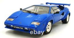 KK Scale 1/12 Scale KKDC120145 1985 Lamborghini Countach LP5000S QV Blue