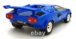 KK Scale 1/12 Scale KKDC120145 1985 Lamborghini Countach LP5000S QV Blue