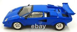KK Scale 1/12 Scale KKDC120145 1985 Lamborghini Countach LP5000S QV Blue