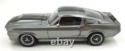 KK Scale 1/12 Scale KKDC120171 1967 Ford Mustang Shelby GT500 Black/Silver