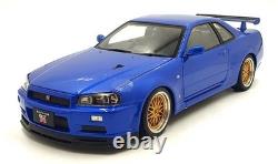 KK Scale 1/12 Scale KKDC120211-2 2001 Nissan Skyline GT-R (R34) V-Spec II BBS