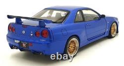 KK Scale 1/12 Scale KKDC120211-2 2001 Nissan Skyline GT-R (R34) V-Spec II BBS