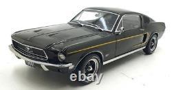 KK Scale 1/12 Scale KKDC120223 1968 Ford USA Mustang GT Fastback Coupe Black