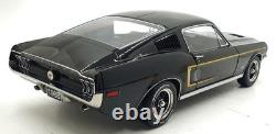 KK Scale 1/12 Scale KKDC120223 1968 Ford USA Mustang GT Fastback Coupe Black