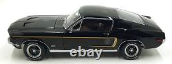 KK Scale 1/12 Scale KKDC120223 1968 Ford USA Mustang GT Fastback Coupe Black