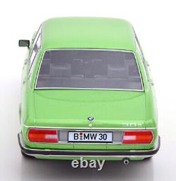 KK Scale 1/18 BMW 3.0 S E3 SERIE 2 LIGHT GREEN METALLIC 1971 Diecast Model