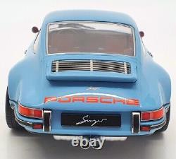 KK Scale 1/18 Scale Diecast 180441 2014 Porsche 911 By Singer Coupe Blue