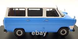 KK Scale 1/18 Scale Diecast KKDC180464 Ford Transit 1965-70 Van Blue/White