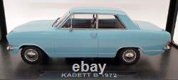 KK Scale 1/18 Scale Diecast KKDC180643 1972 Opel Kadett B Blue