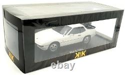 KK Scale 1/18 Scale Diecast KKDC180771 Porsche 924 S 1986 White