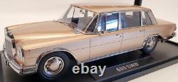 KK Scale 1/18 Scale KKDC180603 1963 Mercedes-Benz 600 SWB (W100) Gold