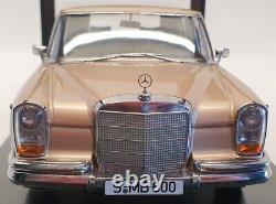 KK Scale 1/18 Scale KKDC180603 1963 Mercedes-Benz 600 SWB (W100) Gold