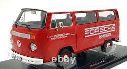 KK Scale 1/18 Scale KKDC181364 1972 VW T2b Bus Porsche Racing Team Red