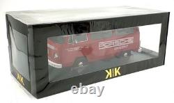 KK Scale 1/18 Scale KKDC181364 1972 VW T2b Bus Porsche Racing Team Red