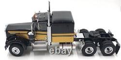 KK Scale Road Kings 1/18 Scale RK180121 Kenworth W900 Black