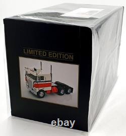 KK Scale Road Kings 1/18 Scale RK180153 Peterbilt 352 Pacemaker White/Red/Blue