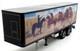 Kk Scale Road Kings 1/18 Scale Rk180161 Semi Auto Truck Trailer Black Smokey