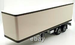 KK Scale Road Kings 1/18 Scale RK180163 Semi Automatic Truck Trailer White
