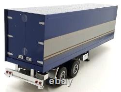 KK Scale Road Kings 1/18 Scale RK180164 Semi Automatic Truck Trailer Blue