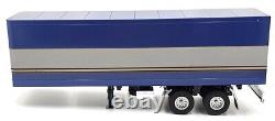 KK Scale Road Kings 1/18 Scale RK180164 Semi Automatic Truck Trailer Blue
