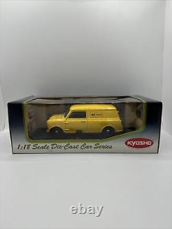 KYOSHO 08193A MINI VAN AA YELLOW 1/18 SCALE Die Cast MODEL CAR 1997