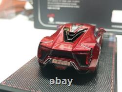 Kengfai W Motors Lykan Hypersport Metallic Red 143 Scale Model Car