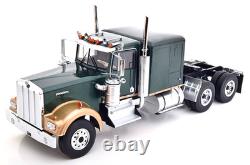 Kenworth W900 Green 118 Scale Diecast Model By Road Kings Rare Classic Truck