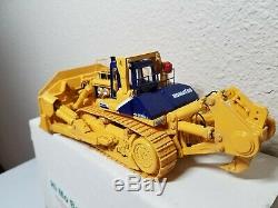 Komatsu D575 A SR Dozer with Super Ripper & Yellow Tracks HiMoBo 150 Scale Model