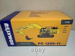 Komatsu PC1250-11 Excavator Quick Coupler Yellow NZG 150 Scale #9992 New